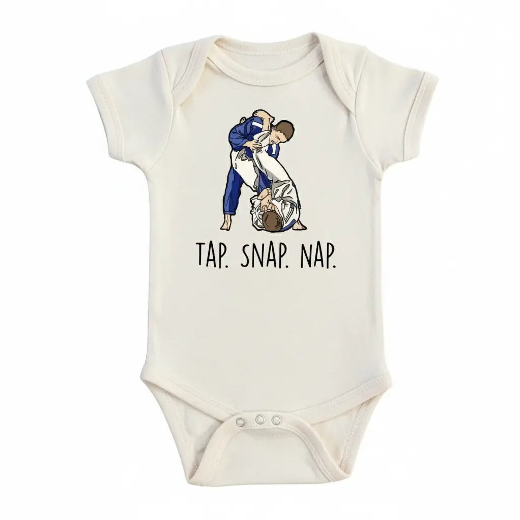 Jiu Jitsu Tap Roll - Baby Boy Girl Clothes Infant Bodysuit Funny Cute Newborn  Funny Cute Onesie® | North Fork Forager LLC