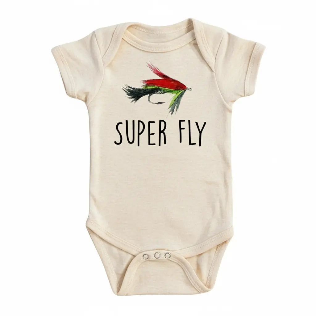 Fly Fishing - Baby Boy Girl Clothes Infant Bodysuit Funny Cute Newborn  Funny Cute Onesie® | North Fork Forager LLC