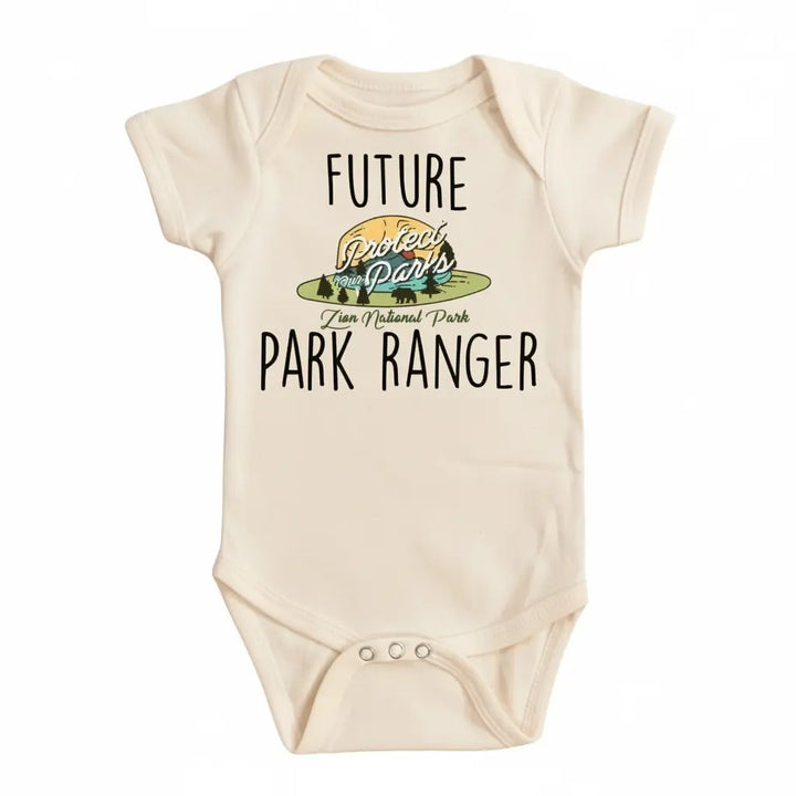Park Ranger Future - Baby Boy Girl Clothes Infant Bodysuit Funny Cute Newborn  Funny Cute Onesie® | North Fork Forager LLC
