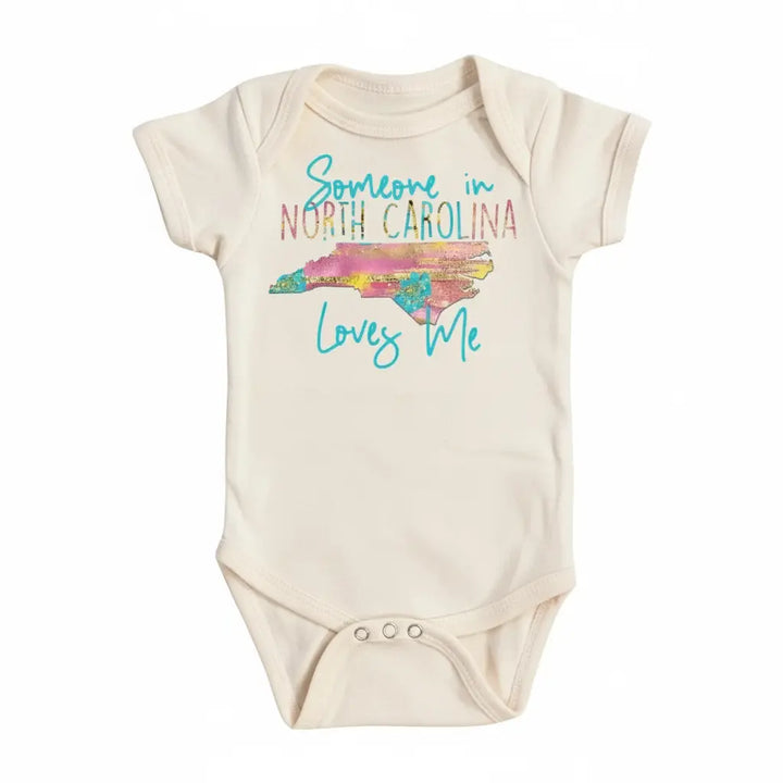 North Carolina - Baby Boy Girl Clothes Infant Bodysuit Funny Cute Newborn  Funny Cute Onesie® | North Fork Forager LLC