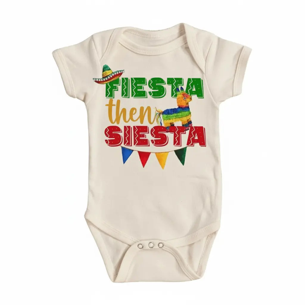 Mexican Fiesta - Baby Boy Girl Clothes Infant Bodysuit Funny Cute Newborn  Funny Cute Onesie® | North Fork Forager LLC