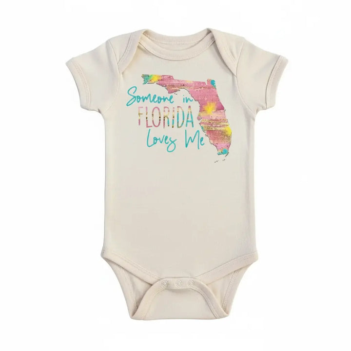 Florida Pink - Baby Boy Girl Clothes Infant Bodysuit Funny Cute Newborn  Funny Cute Onesie® | North Fork Forager LLC