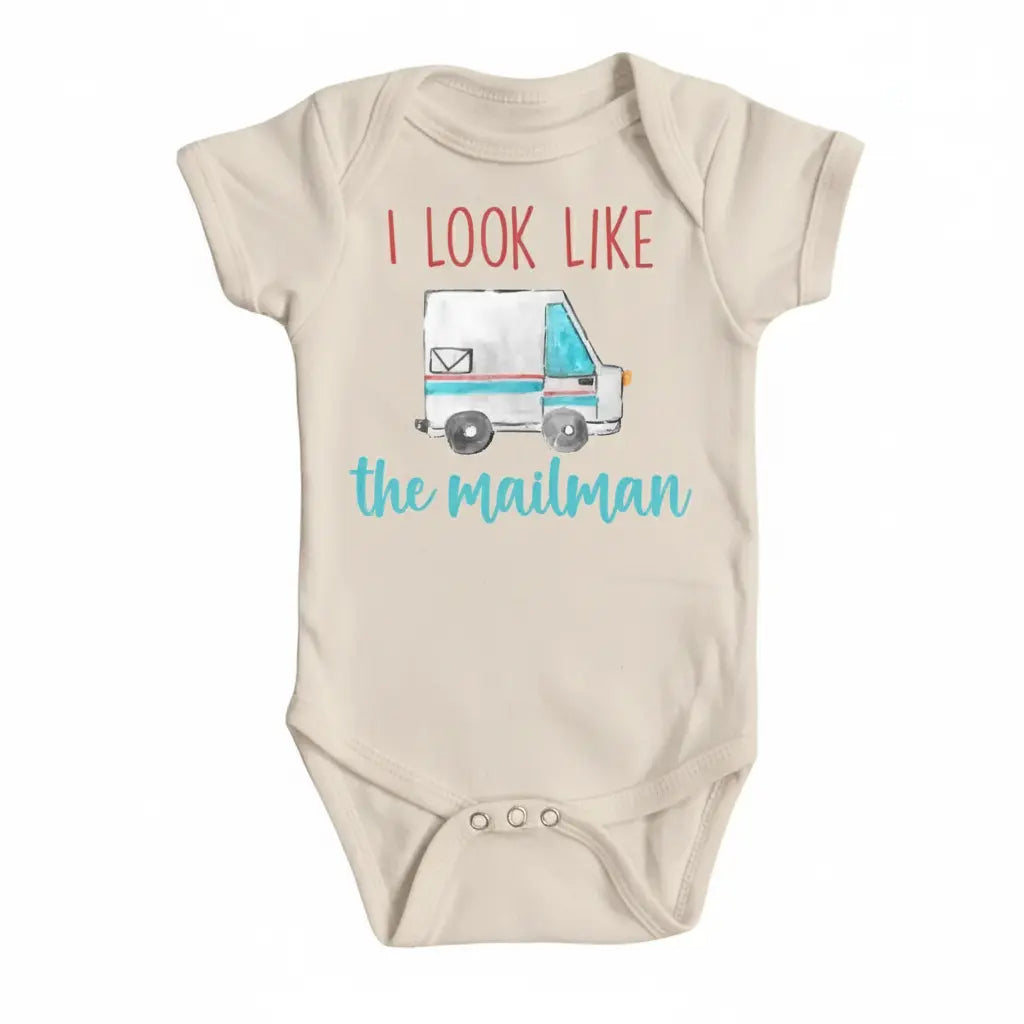 Mailman - Baby Boy Girl Clothes Infant Bodysuit Funny Cute Newborn  Funny Cute Onesie® | North Fork Forager LLC