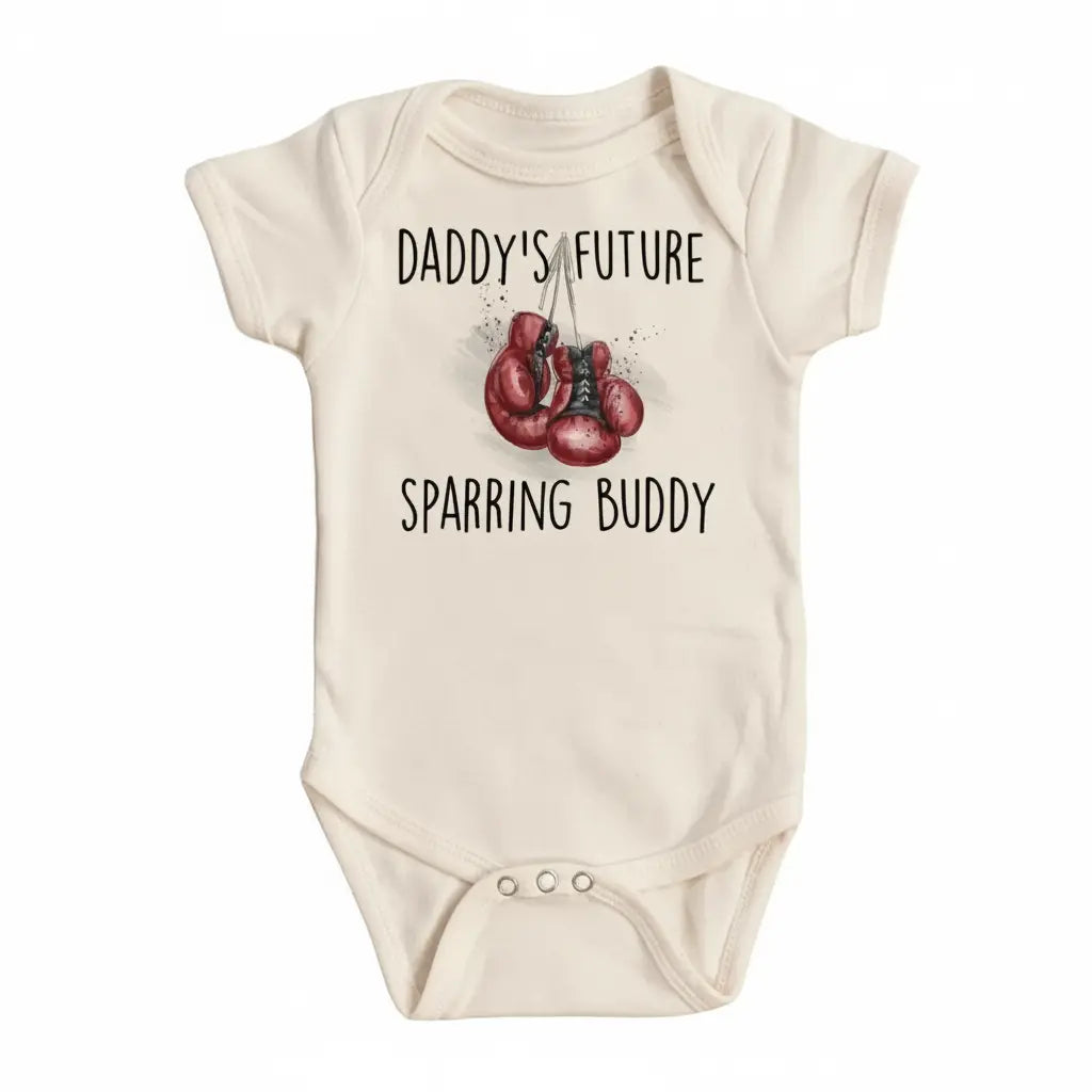 Boxing Sparring 3 - Baby Boy Girl Clothes Infant Bodysuit Funny Cute Newborn  Funny Cute Onesie® | North Fork Forager LLC