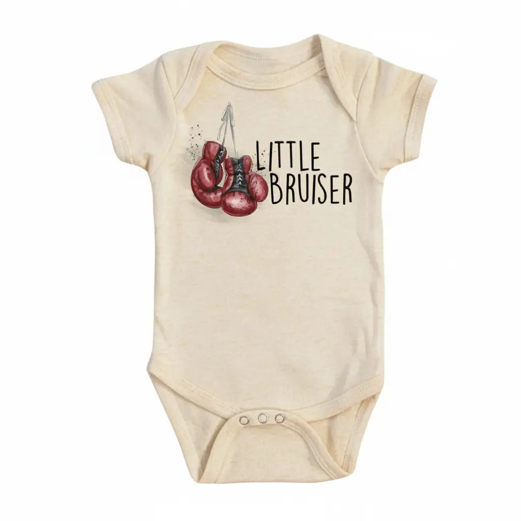 Boxing Bruiser - Baby Boy Girl Clothes Infant Bodysuit Funny Cute Newborn  Funny Cute Onesie® | North Fork Forager LLC