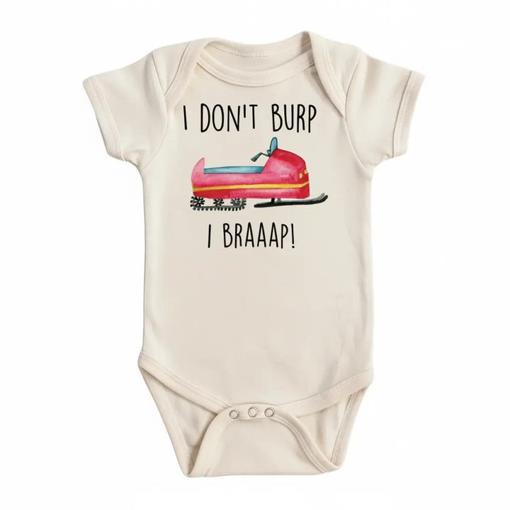 Snowmobile  - Baby Boy Girl Clothes Infant Bodysuit Funny Cute Newborn  Funny Cute Onesie® | North Fork Forager LLC