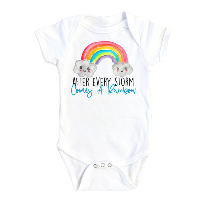 Rainbow Storm - Baby Boy Girl Clothes Infant Bodysuit Funny Cute Newborn Onesie
