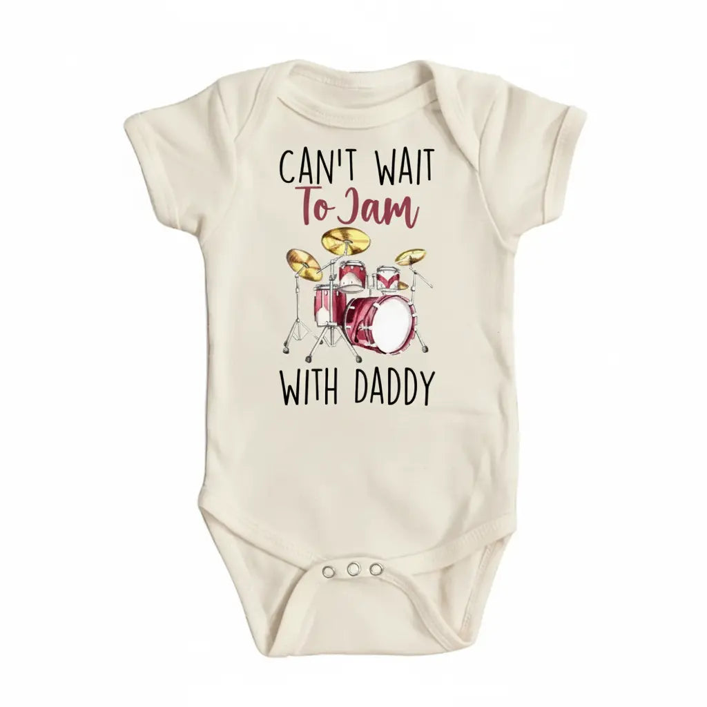 Drummer Jam - Baby Boy Girl Clothes Infant Bodysuit Funny Cute Newborn  Funny Cute Onesie® | North Fork Forager LLC