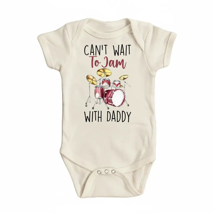 Drummer Jam - Baby Boy Girl Clothes Infant Bodysuit Funny Cute Newborn  Funny Cute Onesie® | North Fork Forager LLC