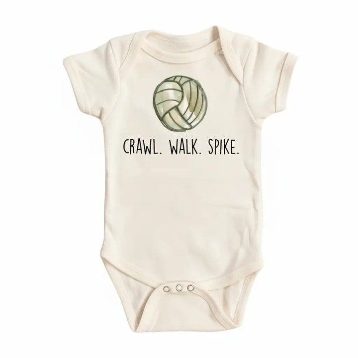 Volleyball - Baby Boy Girl Clothes Infant Bodysuit Funny Cute Newborn 1D  Funny Cute Onesie® | North Fork Forager LLC