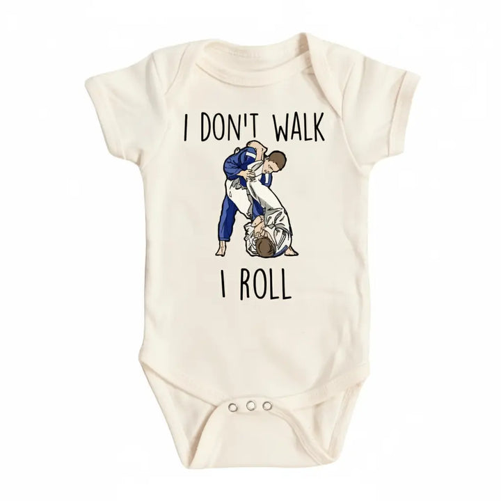 Jiu Jitsu Roll Gi - Baby Boy Girl Clothes Infant Bodysuit Funny Cute Newborn  Funny Cute Onesie® | North Fork Forager LLC