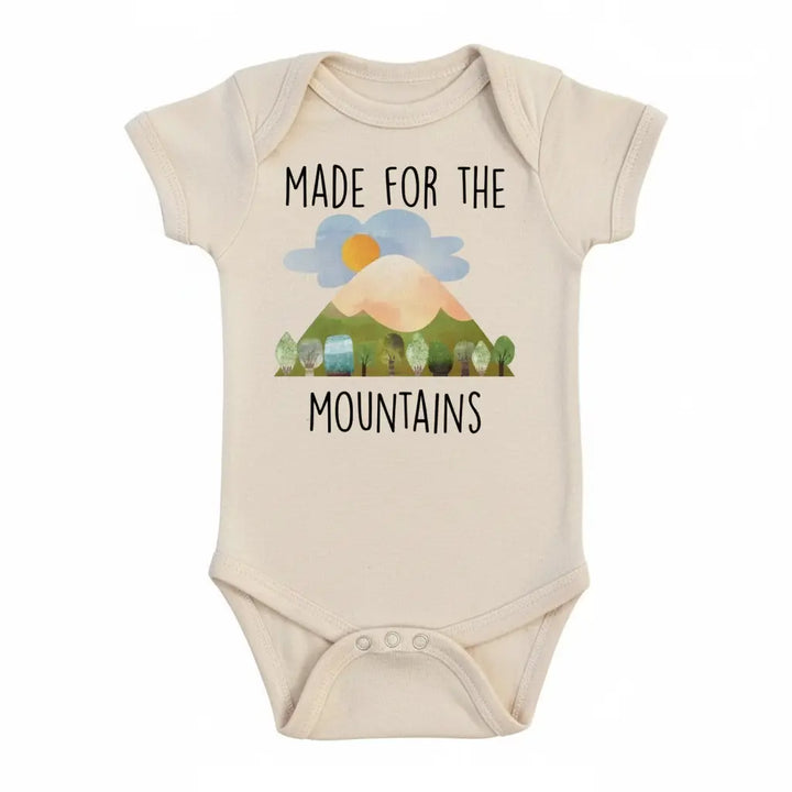 Mountain Made For - Baby Boy Girl Clothes Infant Bodysuit Funny Cute Newborn  Funny Cute Onesie® | North Fork Forager LLC