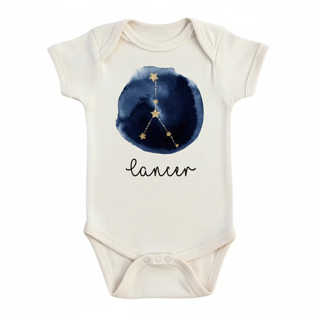 Cancer Zodiac - Baby Boy Girl Clothes Infant Bodysuit Funny Cute Newborn  Funny Cute Onesie® | North Fork Forager LLC