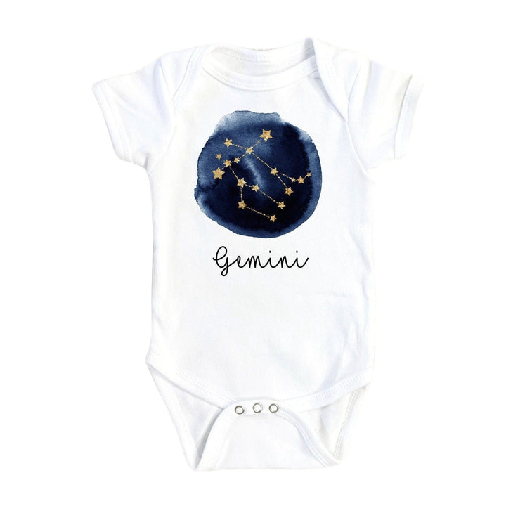 Gemini Zodiac - Baby Boy Girl Clothes Infant Bodysuit Funny Cute Newborn Onesie