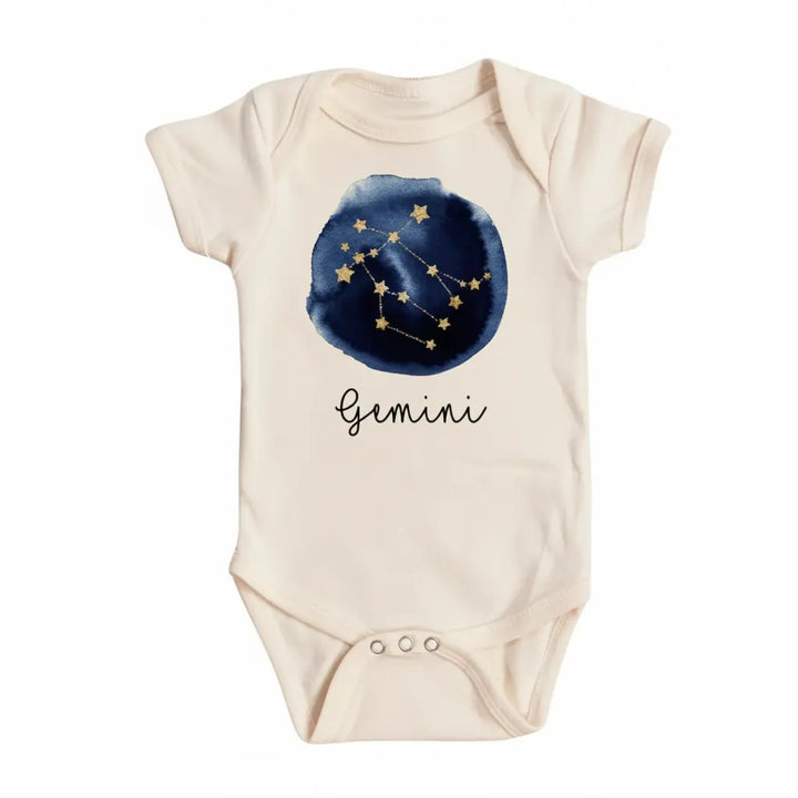 Gemini Zodiac - Baby Boy Girl Clothes Infant Bodysuit Funny Cute Newborn  Funny Cute Onesie® | North Fork Forager LLC
