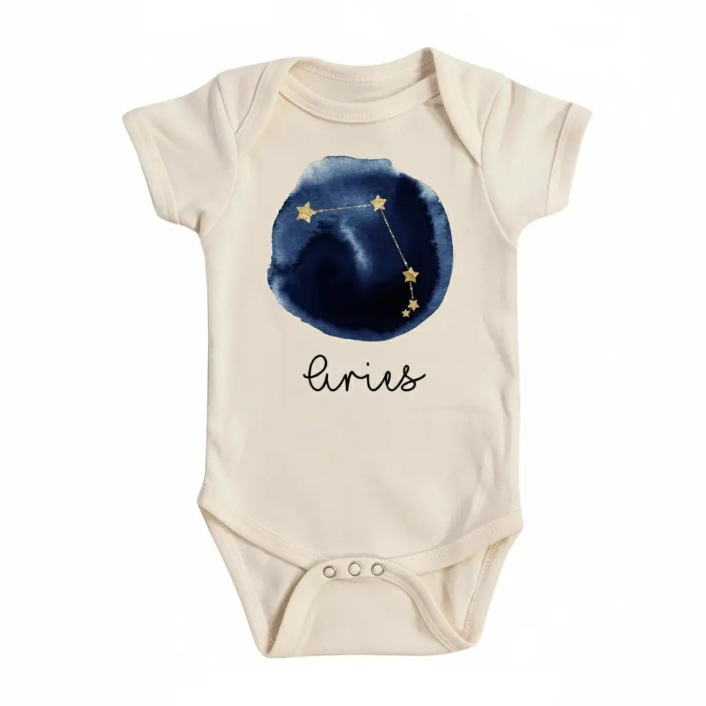 Aries Zodiac - Baby Boy Girl Clothes Infant Bodysuit Funny Cute Newborn  Funny Cute Onesie® | North Fork Forager LLC