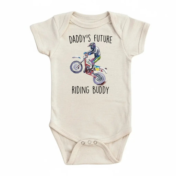 Dirt Bike Daddy - Baby Boy Girl Clothes Infant Bodysuit Funny Cute Newborn  Funny Cute Onesie® | North Fork Forager LLC