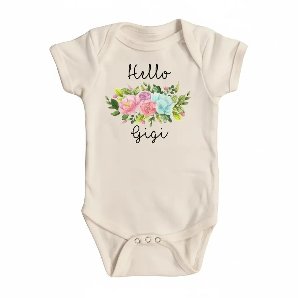 Gigi Italian - Baby Boy Girl Clothes Infant Bodysuit Funny Cute Newborn  Funny Cute Onesie® | North Fork Forager LLC