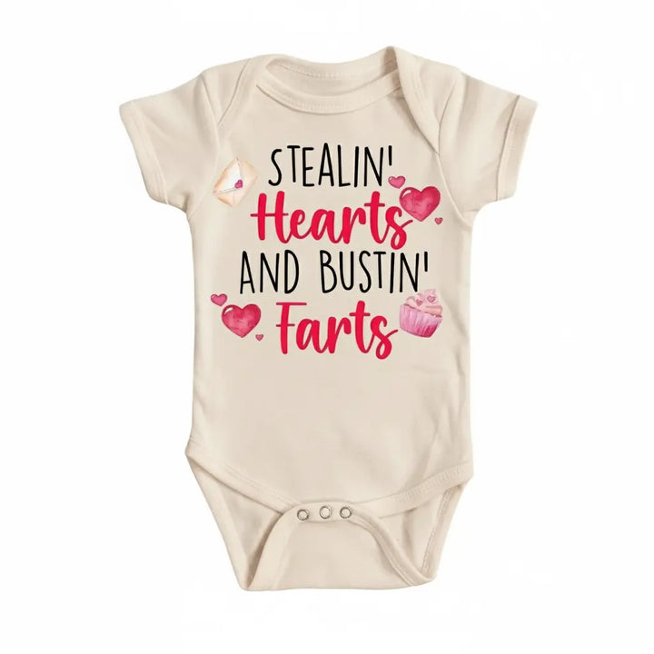 Valentine's Day Fart - Baby Boy Girl Clothes Infant Bodysuit Funny Cute Newborn  Funny Cute Onesie® | North Fork Forager LLC
