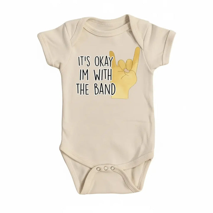 Rock Band - Baby Boy Girl Clothes Infant Bodysuit Funny Cute Newborn 1B  Funny Cute Onesie® | North Fork Forager LLC