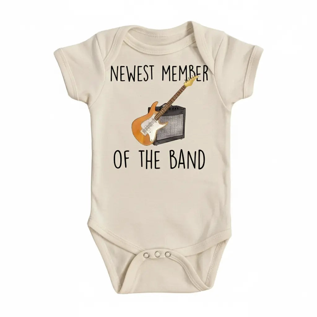 Rock Band - Baby Boy Girl Clothes Infant Bodysuit Funny Cute Newborn  Funny Cute Onesie® | North Fork Forager LLC