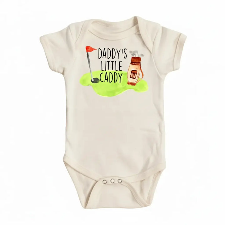 Golf Caddy - Baby Boy Girl Clothes Infant Bodysuit Funny Cute Newborn  Funny Cute Onesie® | North Fork Forager LLC