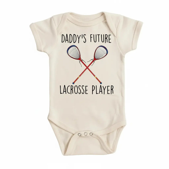 Lacrosse Buddy - Baby Boy Girl Clothes Infant Bodysuit Funny Cute Newborn  Funny Cute Onesie® | North Fork Forager LLC