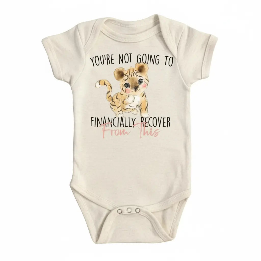 Tiger Finance - Baby Boy Girl Clothes Infant Bodysuit Funny Cute Newborn  Funny Cute Onesie® | North Fork Forager LLC