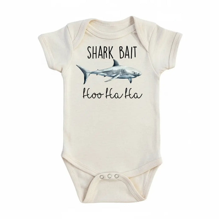 Shark Bait - Baby Boy Girl Clothes Infant Bodysuit Funny Cute Newborn  Funny Cute Onesie® | North Fork Forager LLC