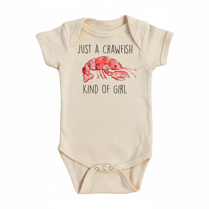 Crawfish Pretty - Baby Boy Girl Clothes Infant Bodysuit Funny Cute Newborn  Funny Cute Onesie® | North Fork Forager LLC