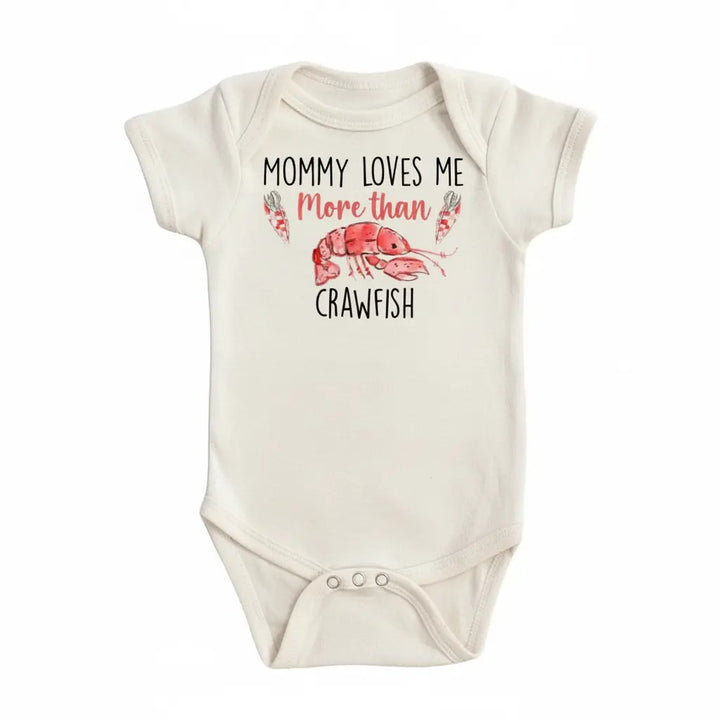 Crawfish Mommy - Baby Boy Girl Clothes Infant Bodysuit Funny Cute Newborn  Funny Cute Onesie® | North Fork Forager LLC