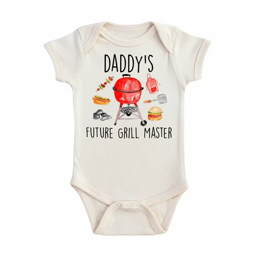 Grill Master Bbq - Baby Boy Girl Clothes Infant Bodysuit Funny Cute Newborn  Funny Cute Onesie® | North Fork Forager LLC