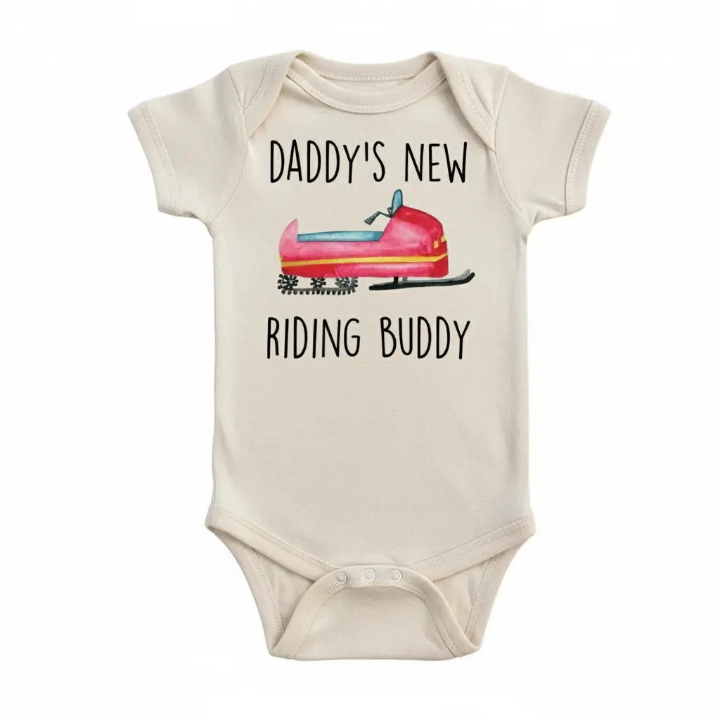 Snowmobile - Baby Boy Girl Clothes Infant Bodysuit Funny Cute Newborn 1A  Funny Cute Onesie® | North Fork Forager LLC