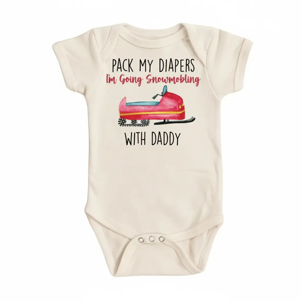 Snowmobile - Baby Boy Girl Clothes Infant Bodysuit Funny Cute Newborn 1D  Funny Cute Onesie® | North Fork Forager LLC