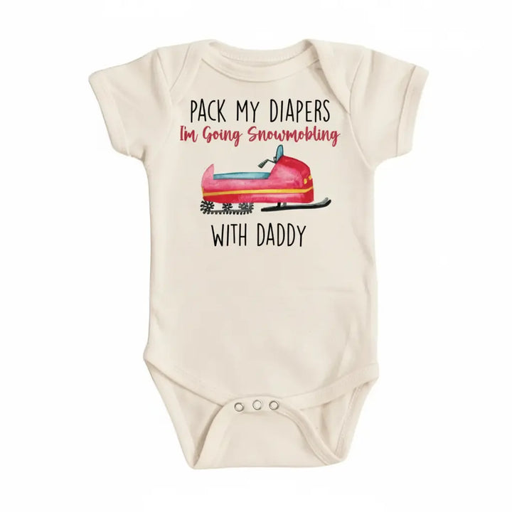 Snowmobile - Baby Boy Girl Clothes Infant Bodysuit Funny Cute Newborn 1D  Funny Cute Onesie® | North Fork Forager LLC