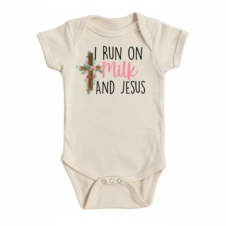 Jesus Milk Pink - Baby Boy Girl Clothes Infant Bodysuit Funny Cute Newborn  Funny Cute Onesie® | North Fork Forager LLC