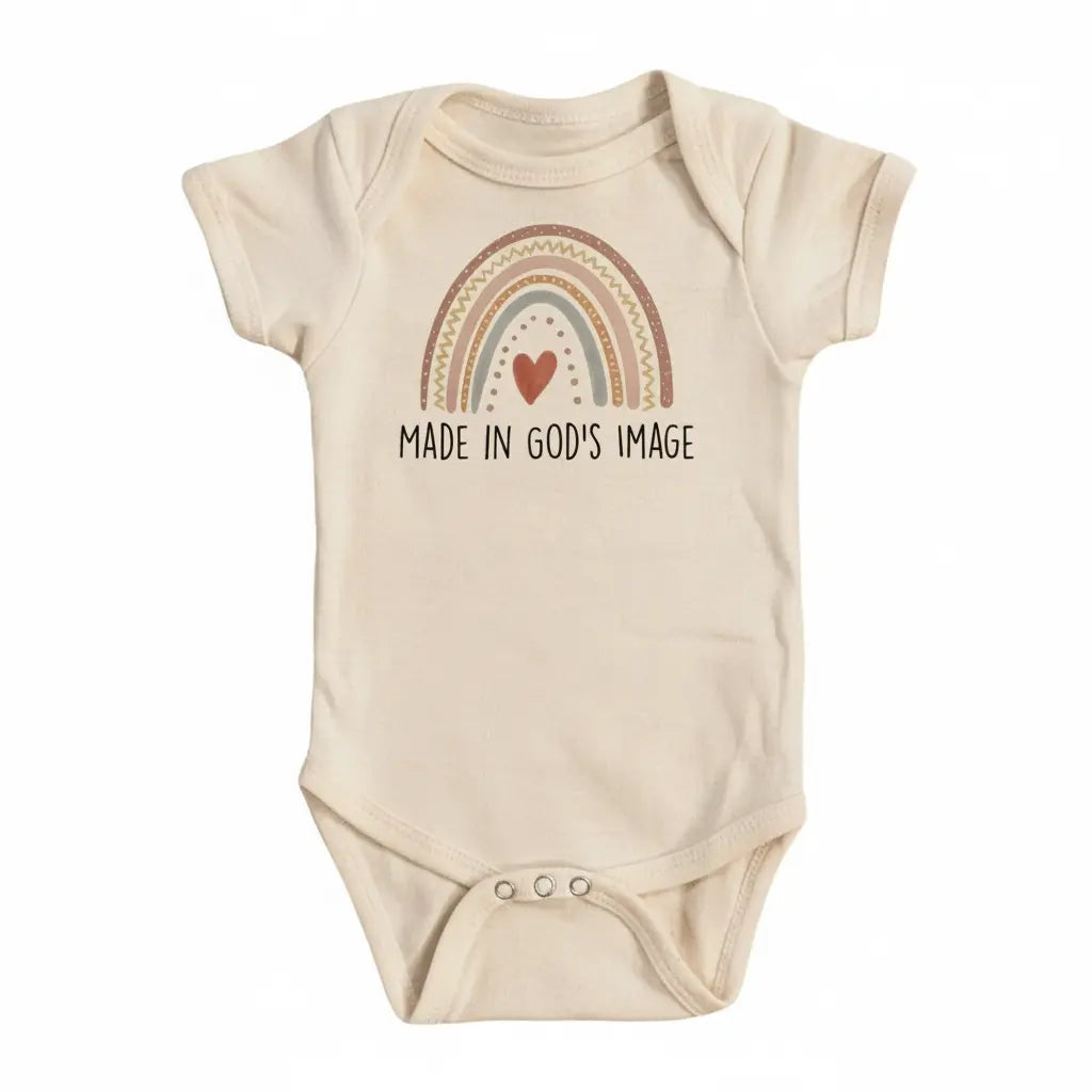 Religious God Image - Baby Boy Girl Clothes Infant Bodysuit Funny Cute Newborn  Funny Cute Onesie® | North Fork Forager LLC