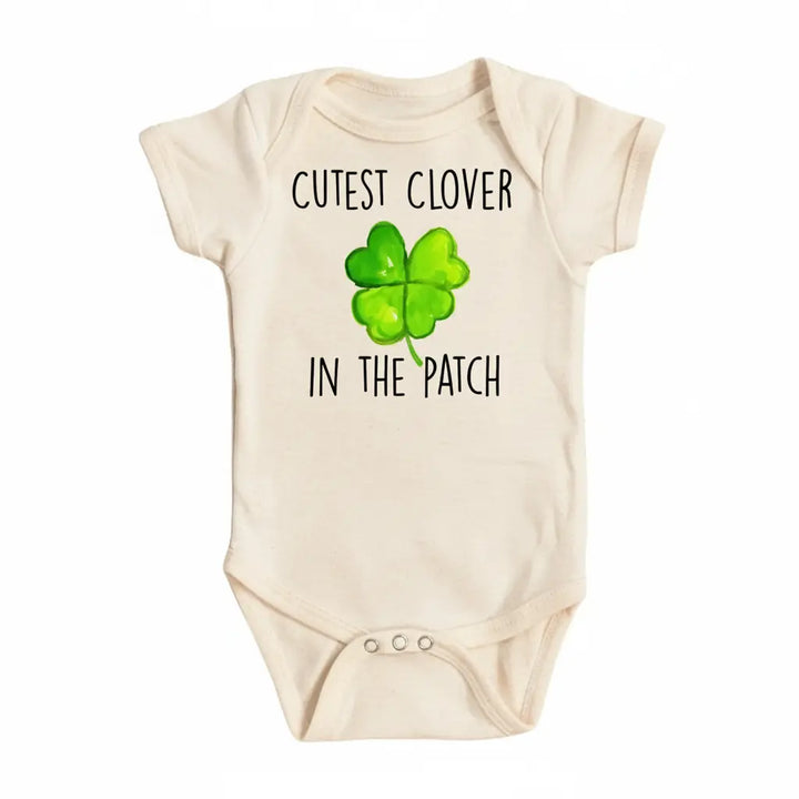 Irish Clover - Baby Boy Girl Clothes Infant Bodysuit Funny Cute Newborn  Funny Cute Onesie® | North Fork Forager LLC