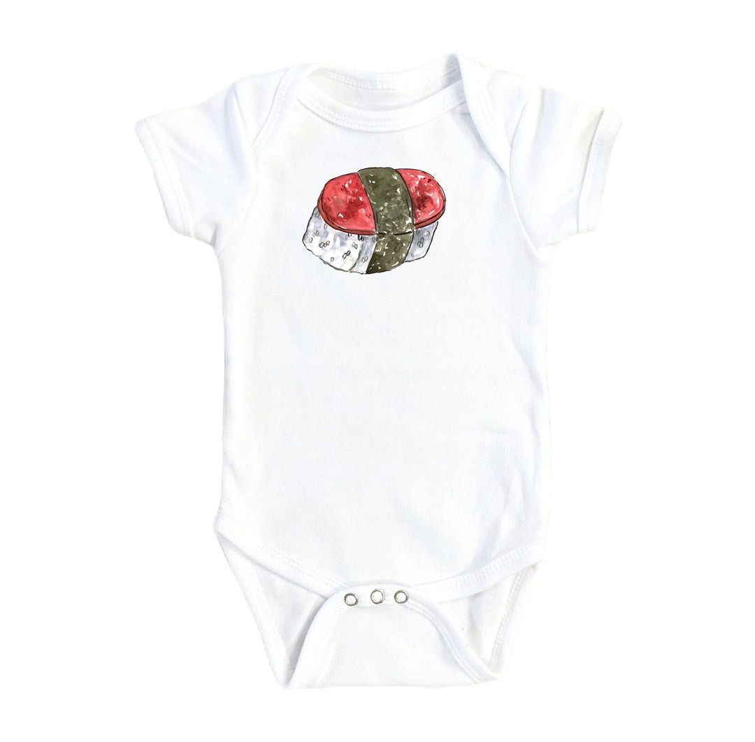 Spam Musubi Hawaii - Baby Boy Girl Clothes Infant Bodysuit Funny Cute Newborn Onesie