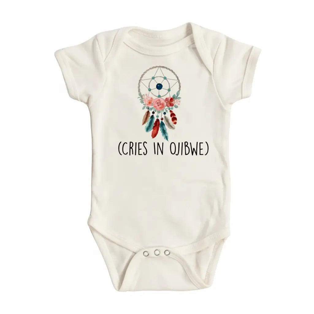 Ojibwe - Baby Boy Girl Clothes Infant Bodysuit Funny Cute Newborn  Funny Cute Onesie® | North Fork Forager LLC