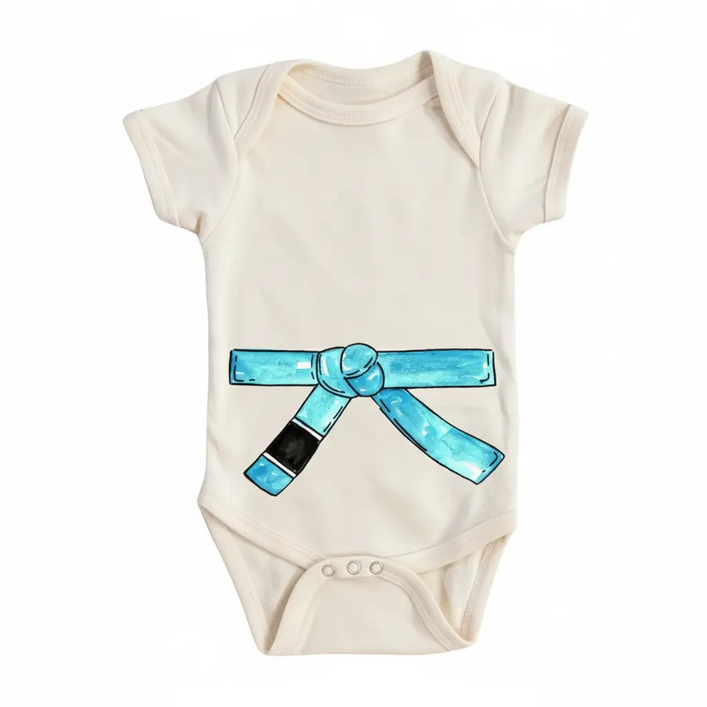 Jiu Jitsu Blue Belt - Baby Boy Girl Clothes Infant Bodysuit Funny Cute Newborn  Funny Cute Onesie® | North Fork Forager LLC