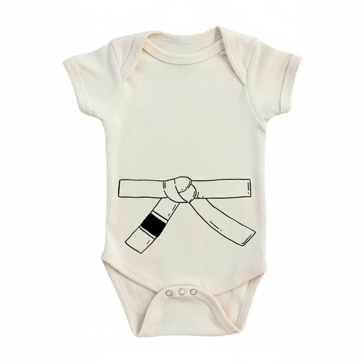 Jiu Jitsu White Belt - Baby Boy Girl Clothes Infant Bodysuit Funny Cute Newborn  Funny Cute Onesie® | North Fork Forager LLC