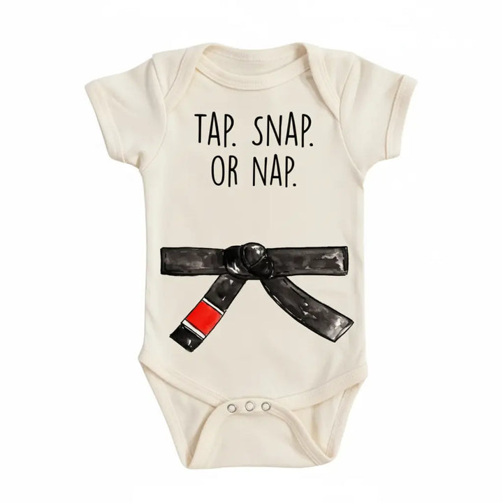 Jiu Jitsu Tap Nap - Baby Boy Girl Clothes Infant Bodysuit Funny Cute Newborn  Funny Cute Onesie® | North Fork Forager LLC