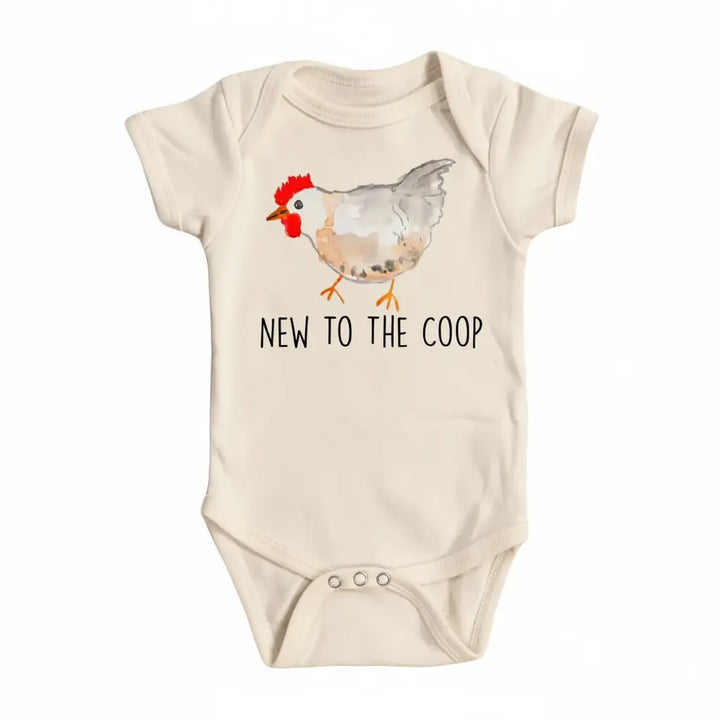 Chicken Coop - Baby Boy Girl Clothes Infant Bodysuit Funny Cute Newborn  Funny Cute Onesie® | North Fork Forager LLC