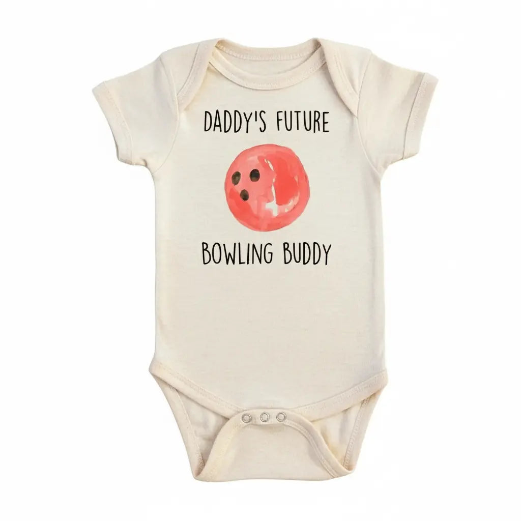 Bowling Daddy - Baby Boy Girl Clothes Infant Bodysuit Funny Cute Newborn  Funny Cute Onesie® | North Fork Forager LLC