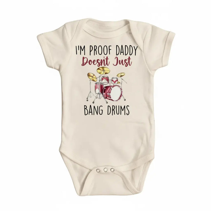 Drummer Drum - Baby Boy Girl Clothes Infant Bodysuit Funny Cute Newborn  Funny Cute Onesie® | North Fork Forager LLC