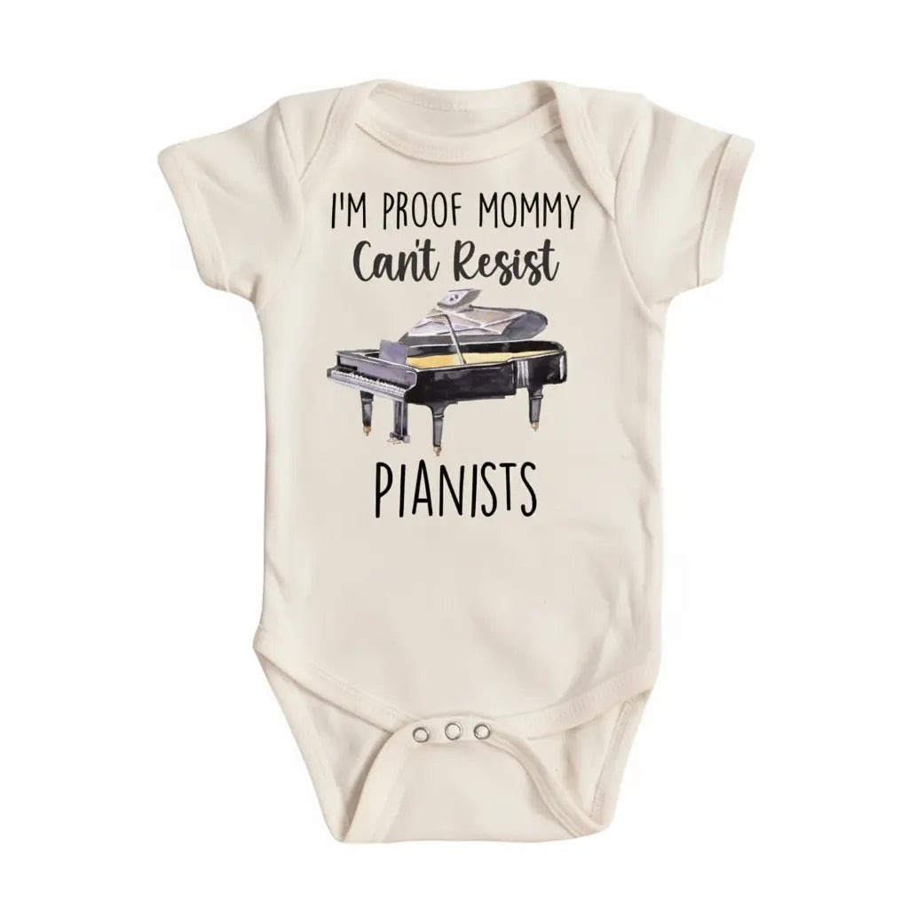 Piano - Baby Boy Girl Clothes Infant Bodysuit Funny Cute Newborn 1D  Funny Cute Onesie® | North Fork Forager LLC