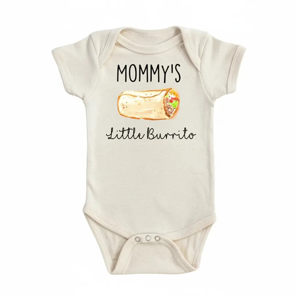 Burrito Mommy - Baby Boy Girl Clothes Infant Bodysuit Funny Cute Newborn  Funny Cute Onesie® | North Fork Forager LLC