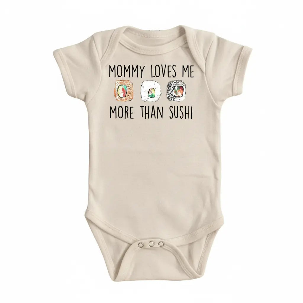 Sushi Roll - Baby Boy Girl Clothes Infant Bodysuit Funny Cute Newborn 1A  Funny Cute Onesie® | North Fork Forager LLC