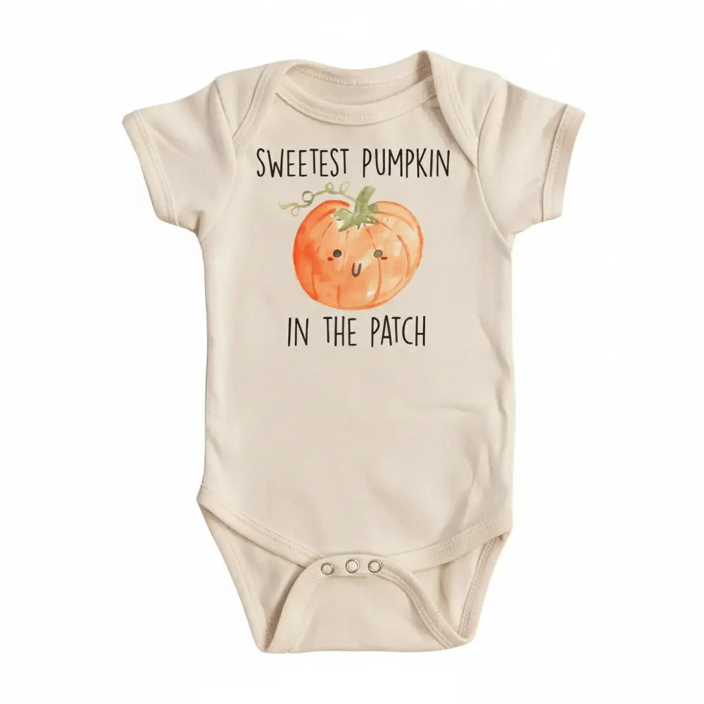 Pumpkin Sweet Fall - Baby Boy Girl Clothes Infant Bodysuit Funny Cute Newborn  Funny Cute Onesie® | North Fork Forager LLC